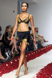 Rococo Dessous 24 Karat Gold Lingerie Fashion Show, New York