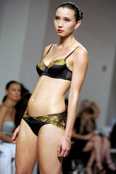 Rococo Dessous 24 Karat Gold Lingerie Fashion Show, New York