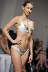 Rococo Dessous 24 Karat Gold Lingerie Fashion Show, New York