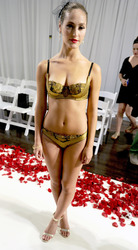 Rococo Dessous 24 Karat Gold Lingerie Fashion Show, New York