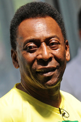 Pele bei Subway, New York