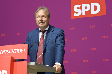 Pressestatement von Peer Steinbrueck und dem ver.di-Vorsitzenden Frank Bsirske, Berlin