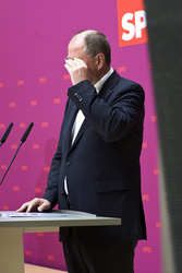Pressestatement von Peer Steinbrueck und dem ver.di-Vorsitzenden Frank Bsirske, Berlin