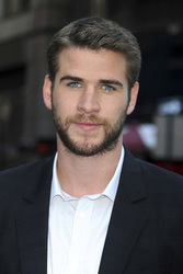 Liam Hemsworth läutet die NASDAQ Closing Bell, New York