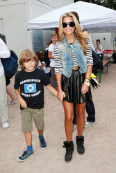Sylvie van der Vaart mit Sohn Damian van der Vaart