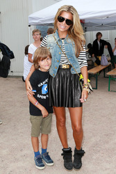 Sylvie van der Vaart mit Sohn Damian van der Vaart
