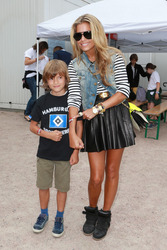 Sylvie van der Vaart mit Sohn Damian van der Vaart