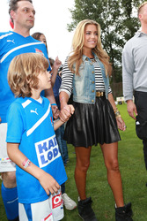 Sylvie van der Vaart mit Sohn Damian van der Vaart