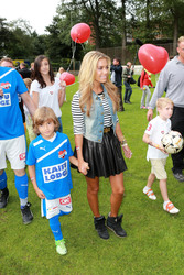 Sylvie van der Vaart mit Sohn Damian van der Vaart