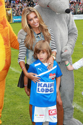 Sylvie van der Vaart mit Sohn Damian van der Vaart