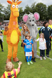 Sylvie van der Vaart mit Sohn Damian van der Vaart