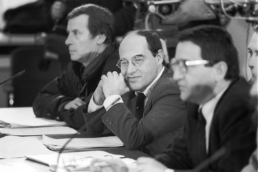 Lothar Bisky, Gregor Gysi, Wolfgang Schnur