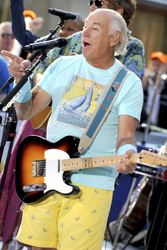 Jimmy Buffett live bei 'NBC Today', New York