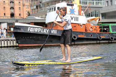 Camp David SUP World Cup 2013 Eröffnung, Hamburg
