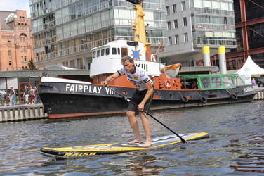Camp David SUP World Cup 2013 Eröffnung, Hamburg
