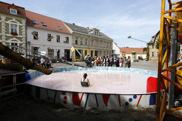 'Quatsch' Fototermin, Buckow