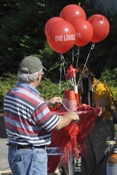 Straßenwahlkampf der Partei Die Linke, Berlin