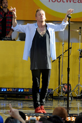 Macklemore live bei 'Good Morning America', New York