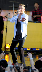 Macklemore live bei 'Good Morning America', New York