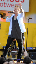 Macklemore live bei 'Good Morning America', New York