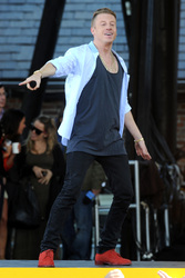 Macklemore live bei 'Good Morning America', New York
