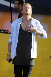 Macklemore live bei 'Good Morning America', New York