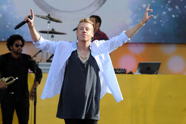 Macklemore live bei 'Good Morning America', New York