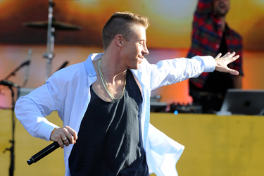 Macklemore live bei 'Good Morning America', New York