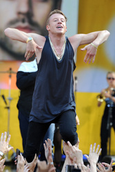 Macklemore live bei 'Good Morning America', New York