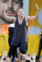 Macklemore live bei 'Good Morning America', New York
