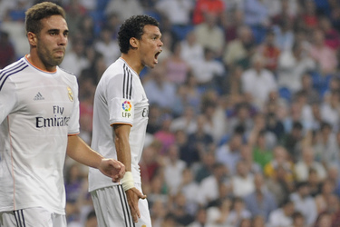 BBVA Liga Spiel Real Madrid gegen Real Betis, Madrid