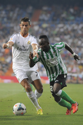 BBVA Liga Spiel Real Madrid gegen Real Betis, Madrid