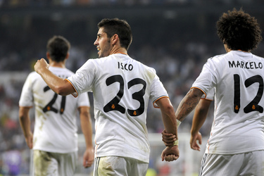 BBVA Liga Spiel Real Madrid gegen Real Betis, Madrid