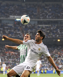 BBVA Liga Spiel Real Madrid gegen Real Betis, Madrid