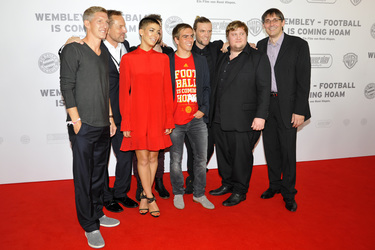 'Wembley - Football is coming hoam' Premiere, München