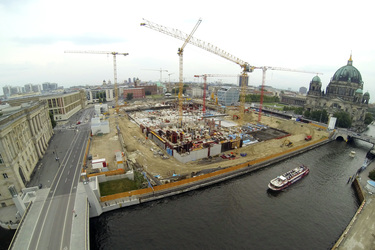 Stadtschloss Baustelle und Berliner Dom