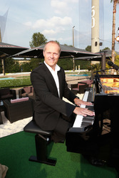 Joja Wendt in der Golf Lounge, Hamburg