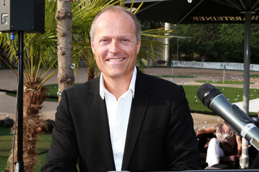 Joja Wendt in der Golf Lounge, Hamburg