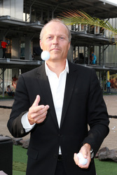 Joja Wendt in der Golf Lounge, Hamburg