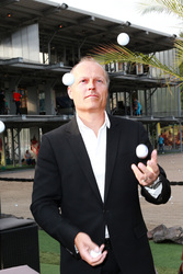 Joja Wendt in der Golf Lounge, Hamburg