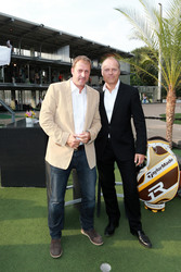 Joja Wendt in der Golf Lounge, Hamburg