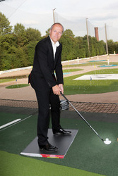 Joja Wendt in der Golf Lounge, Hamburg