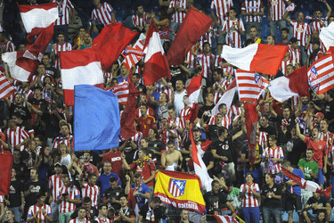 Supercup Spiel Atlético Madrid gegen FC Barcelona