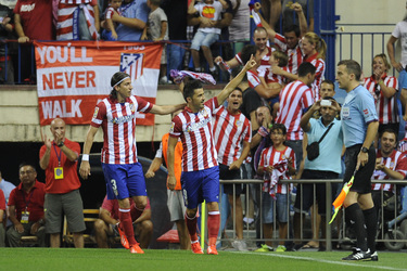 Supercup Spiel Atlético Madrid gegen FC Barcelona