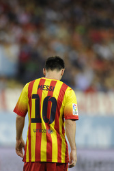 Supercup Spiel Atlético Madrid gegen FC Barcelona