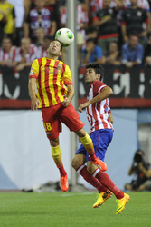 Supercup Spiel Atlético Madrid gegen FC Barcelona