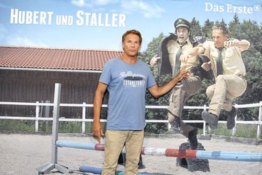'Hubert und Staller - Die ins Gras beißen' Fototermin, Hamburg
