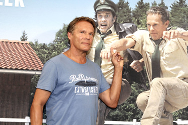 'Hubert und Staller - Die ins Gras beißen' Fototermin, Hamburg