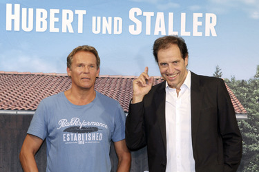 'Hubert und Staller - Die ins Gras beißen' Fototermin, Hamburg