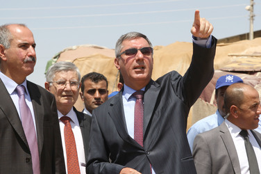 Syrische Bürgerkriegsflüchtlinge in Arbat, Irak